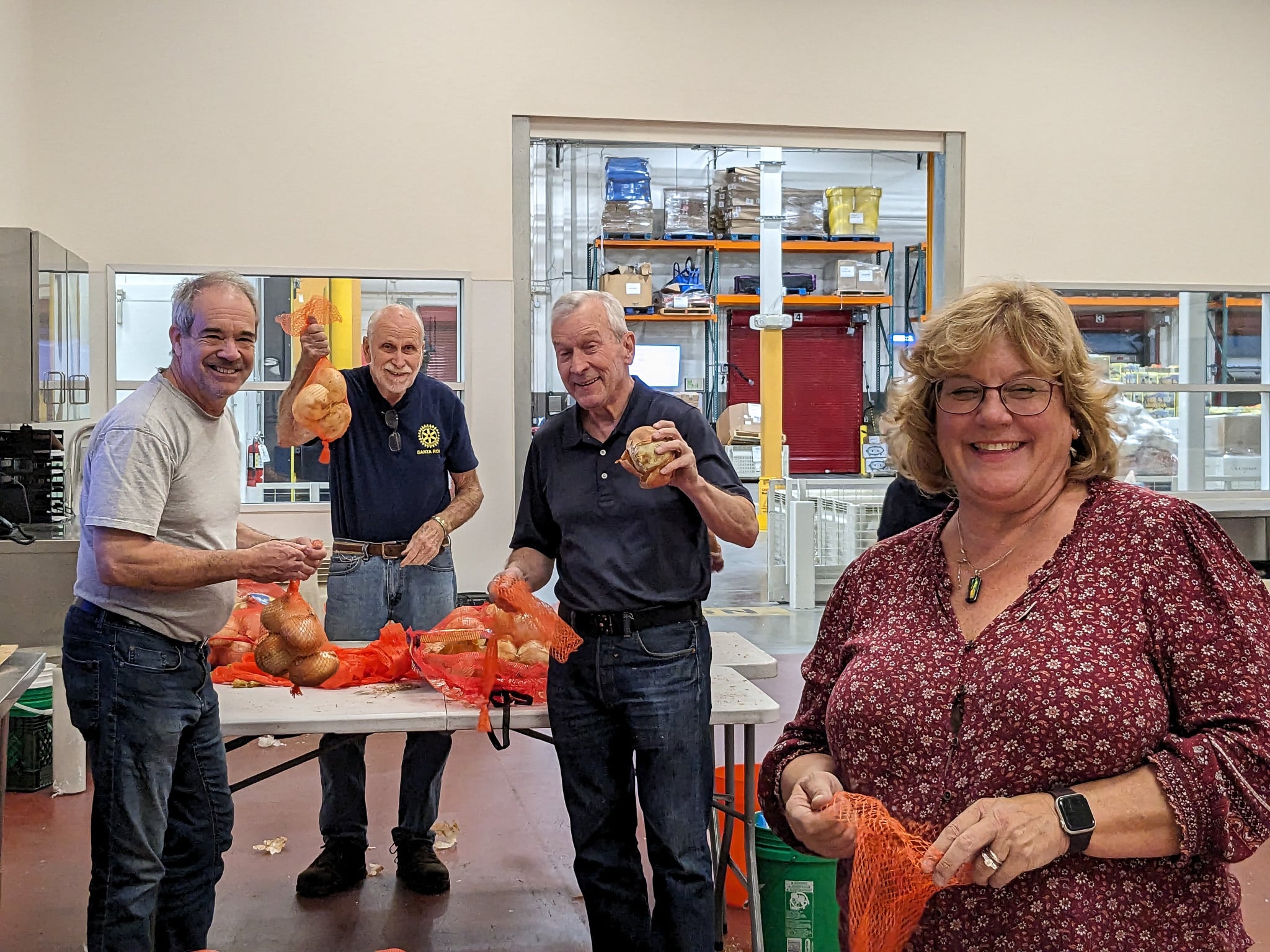 Volunteering At The Food Bank – October 11, 2023