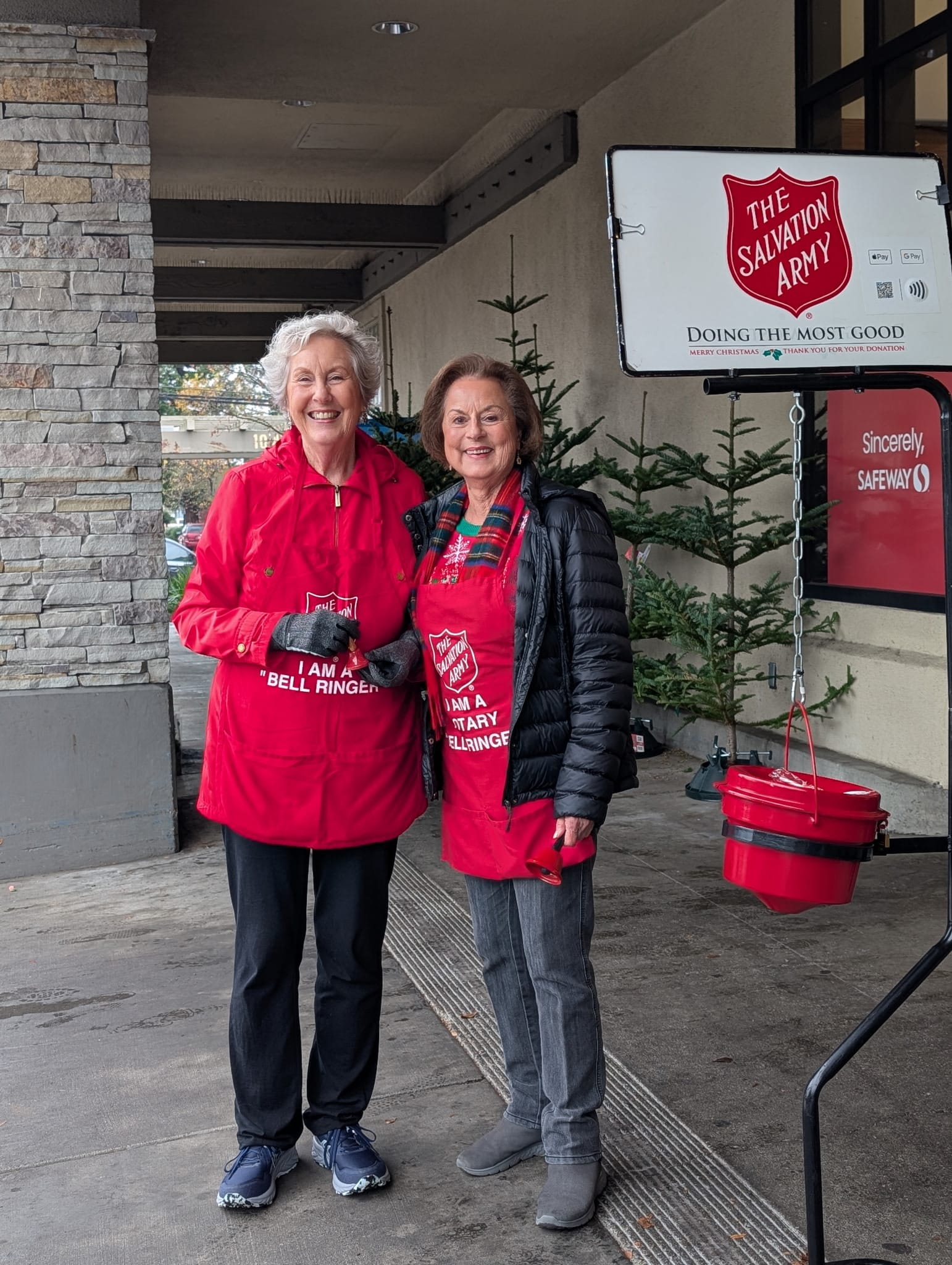 Salvation Army Bell Ringing – December 13 & 20, 2025